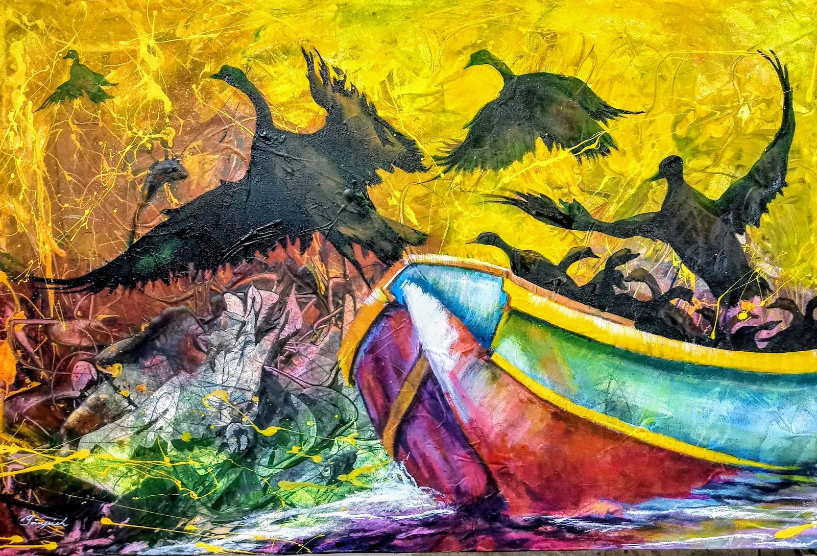 Obra pictórica de Gompich